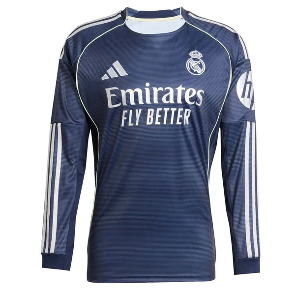 Real Madrid away 25/26 manga longa