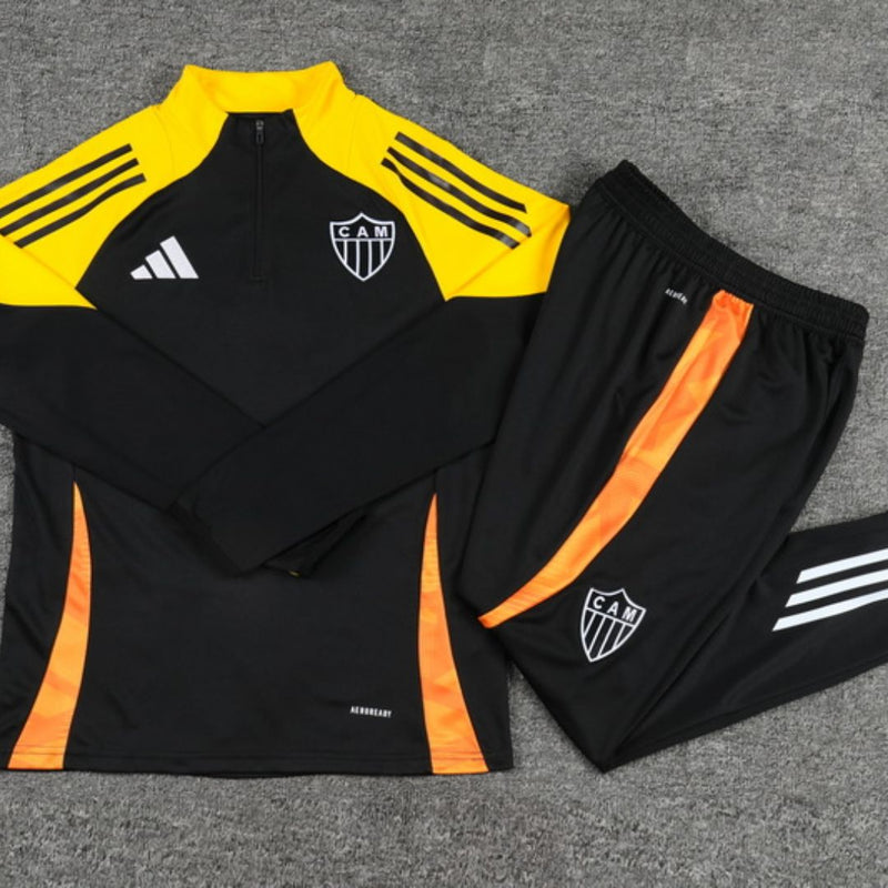 Conjunto Agasalho Treino Atlético Mineiro 25/26 - Preto