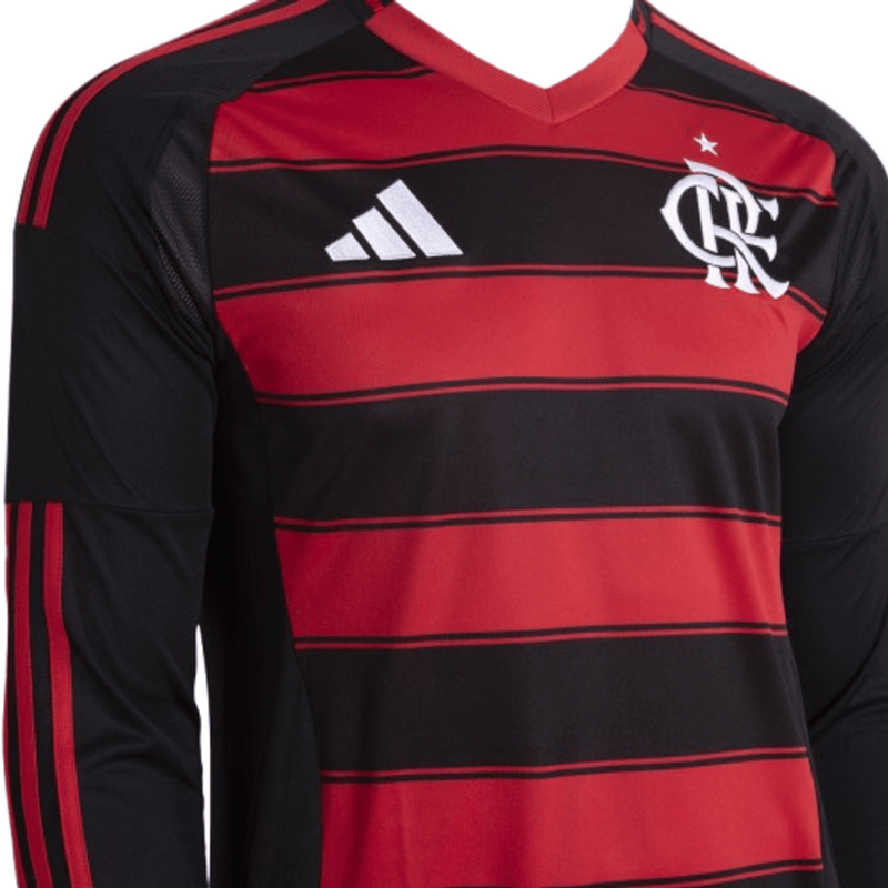 LANÇAMENTO Camisa Flamengo home 25/26 manga longa