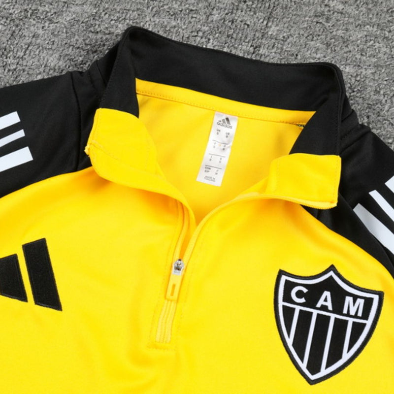 Conjunto Agasalho Treino Atlético Mineiro 25/26 - Amarelo