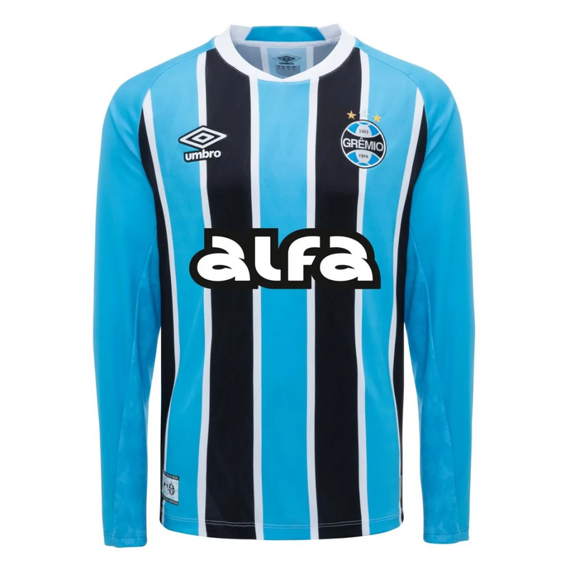 LANÇAMENTO Camisa Grêmio home 25/26 manga longa